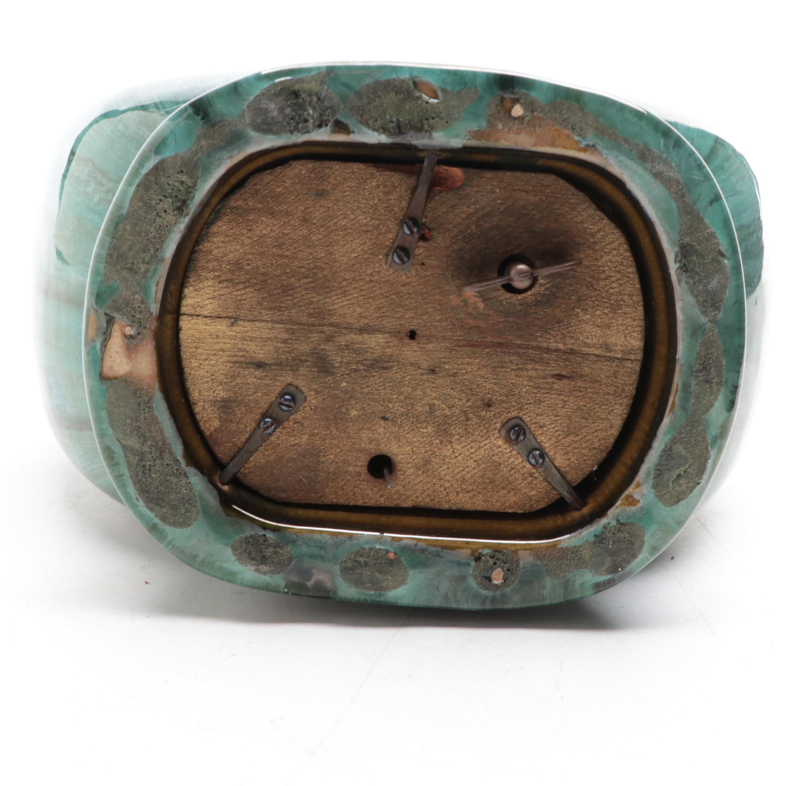 High Gloss Ceramic Decanter Music Box with Two High Gloss Ceramic Table