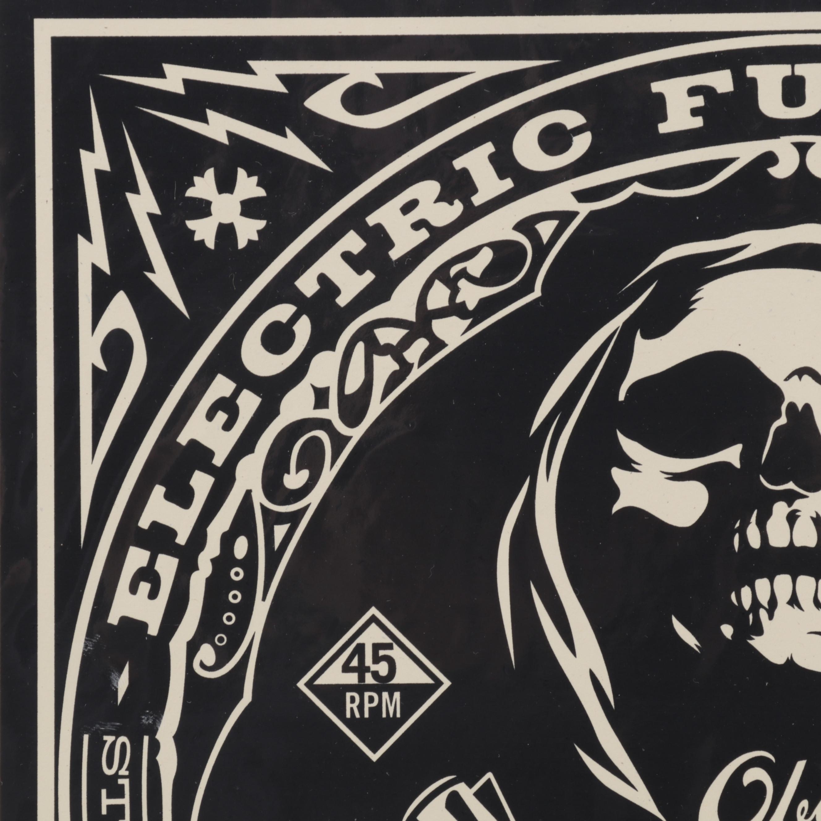 Shepard Fairey Serigraph "Electric Funeral Fire" Album Cover , 2013 EBTH