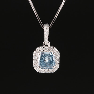 14K 0.63 CTW Lab Grown Diamond Pendant Necklace