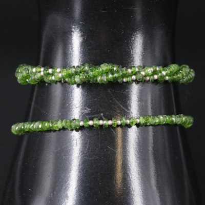 Sterling Gemstone Bracelet Collection