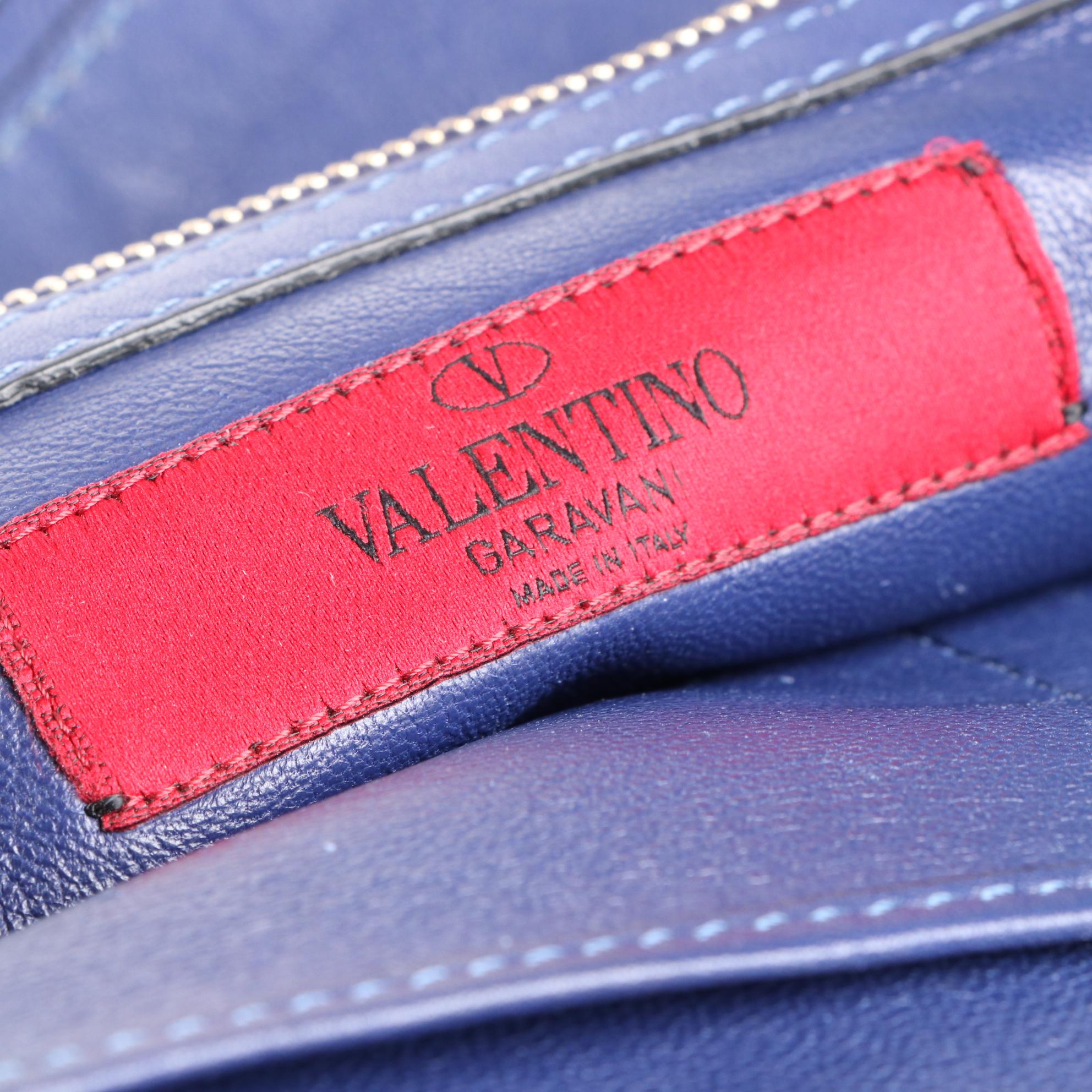 Valentino Rockstud Leather Tote EBTH