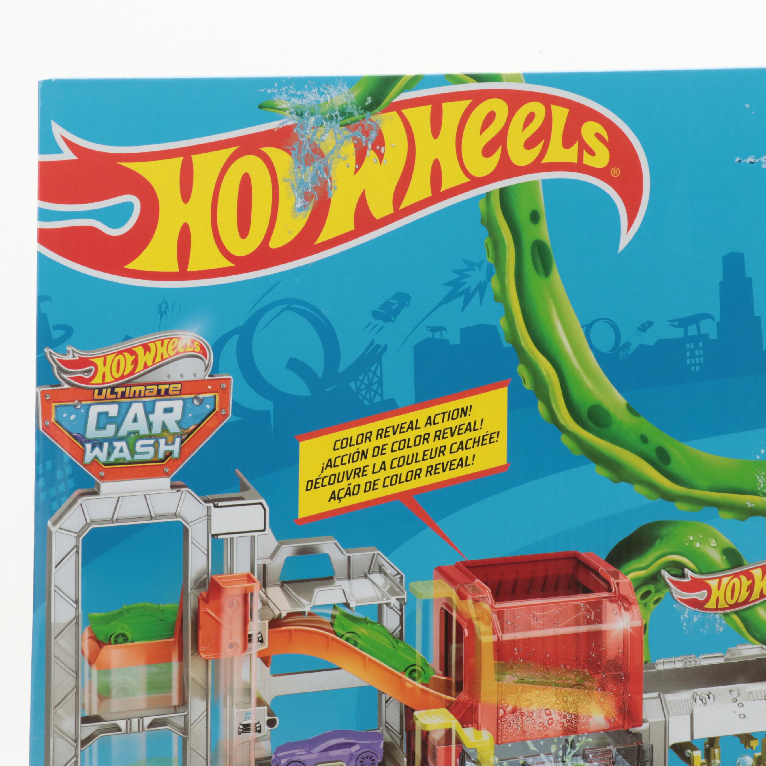 Mattel Hot Wheels City Ultimate Octo Car Wash Playset EBTH