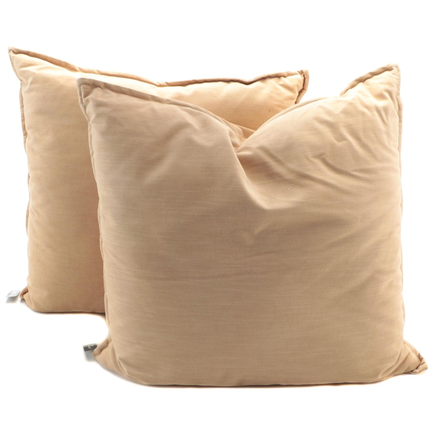 Pair of Threshold Cotton Velvet Toss Pillows