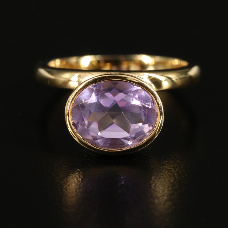 Sterling Amethyst Ring