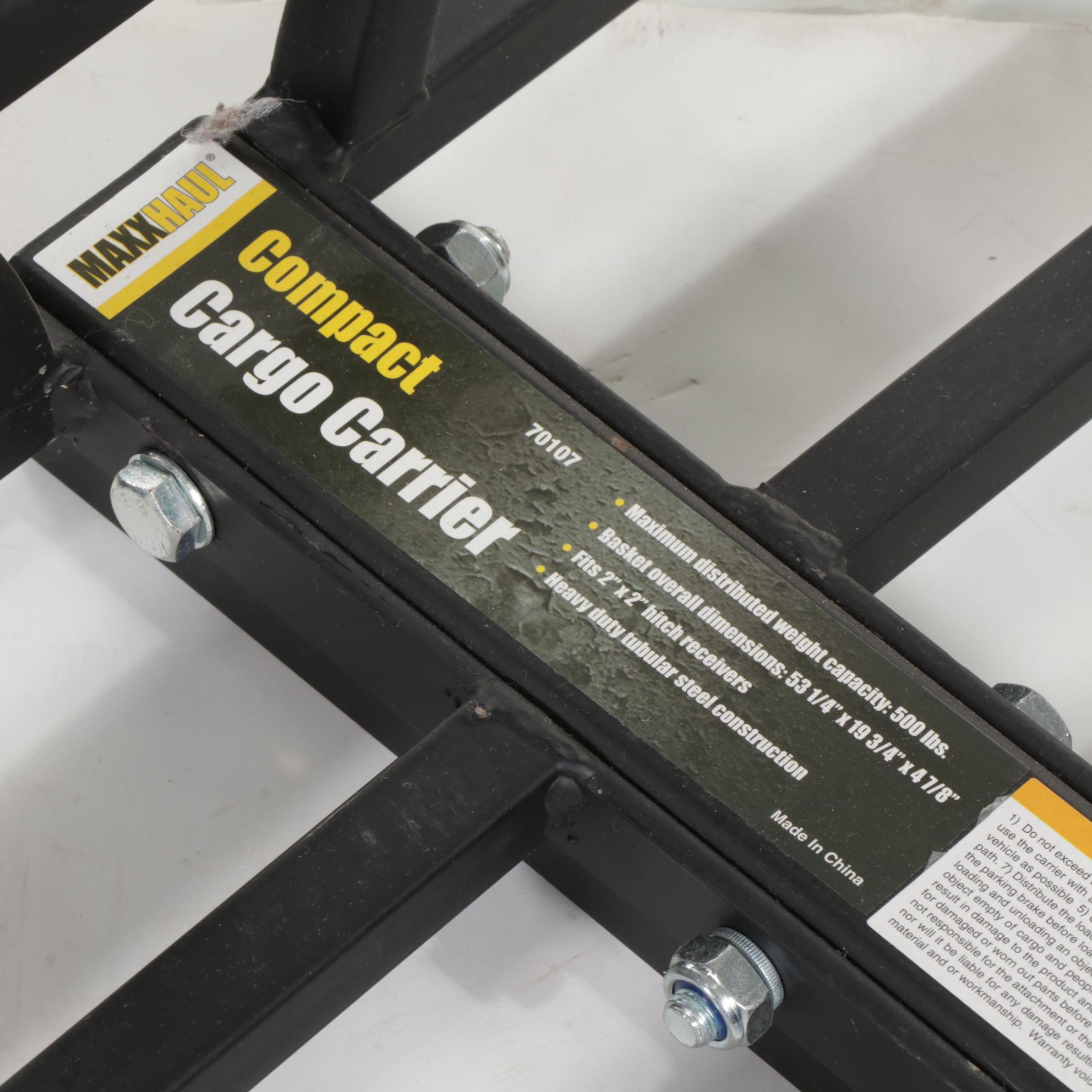 MaxxHaul HitchMounted Compact Cargo Carrier EBTH