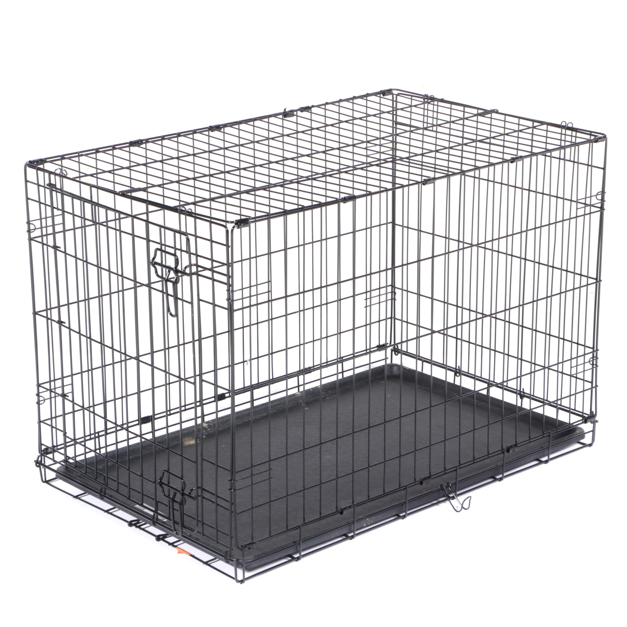 Grreat Choice Metal Pet Crate EBTH