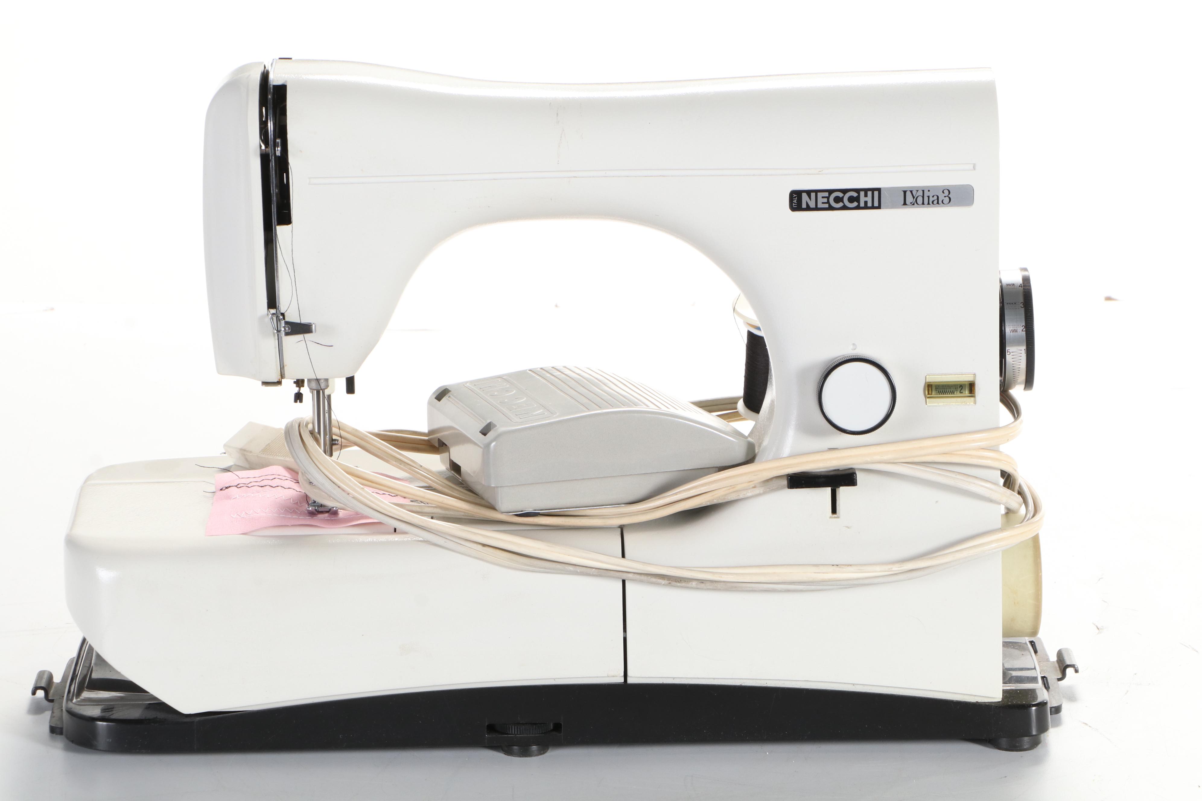 Necchi Lydia 3 Type 544 and Other Electric Sewing Machines EBTH