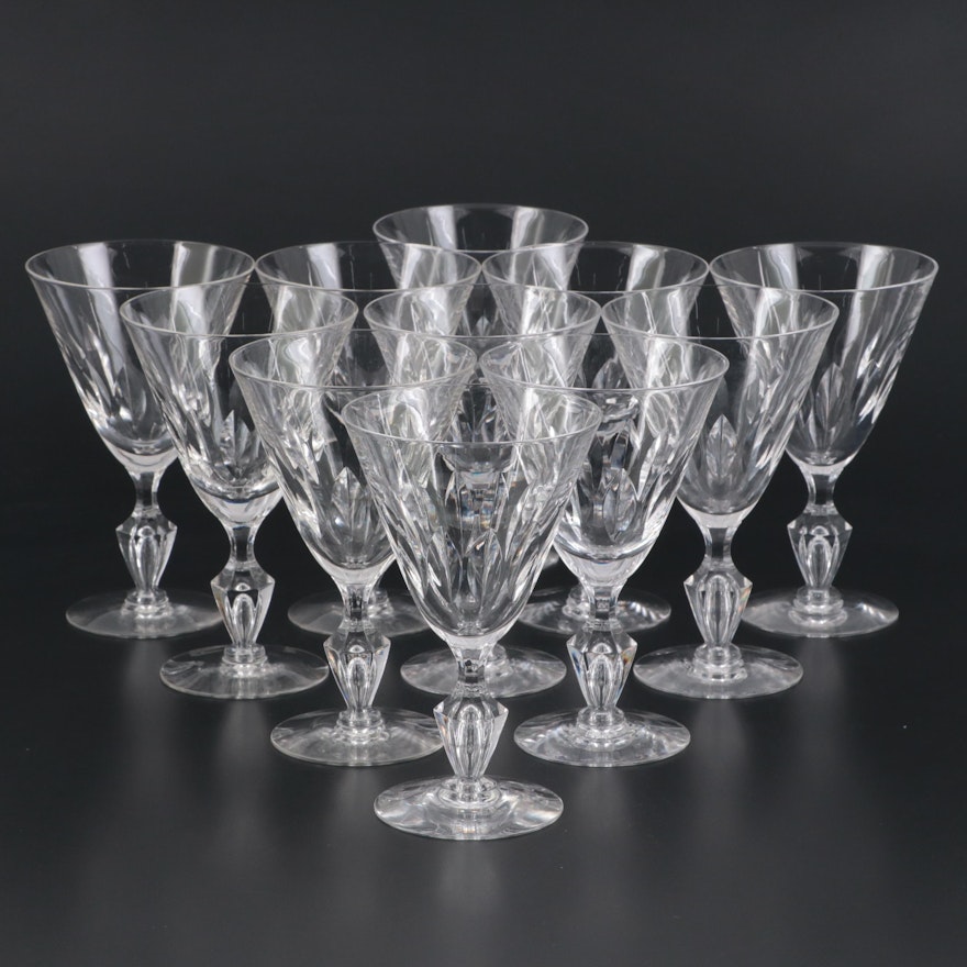 Tiffin-Franciscan "Festival" Glass Water Goblets, 1960-1976