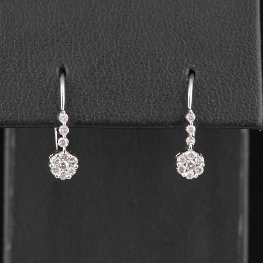 10K 0.20 CTW Diamond Earrings