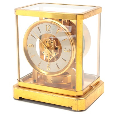 Jaeger-LeCoultre "Atmos" Brass Mantel Clock
