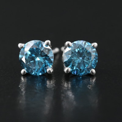 14K 0.94 CTW Diamond Stud Earrings