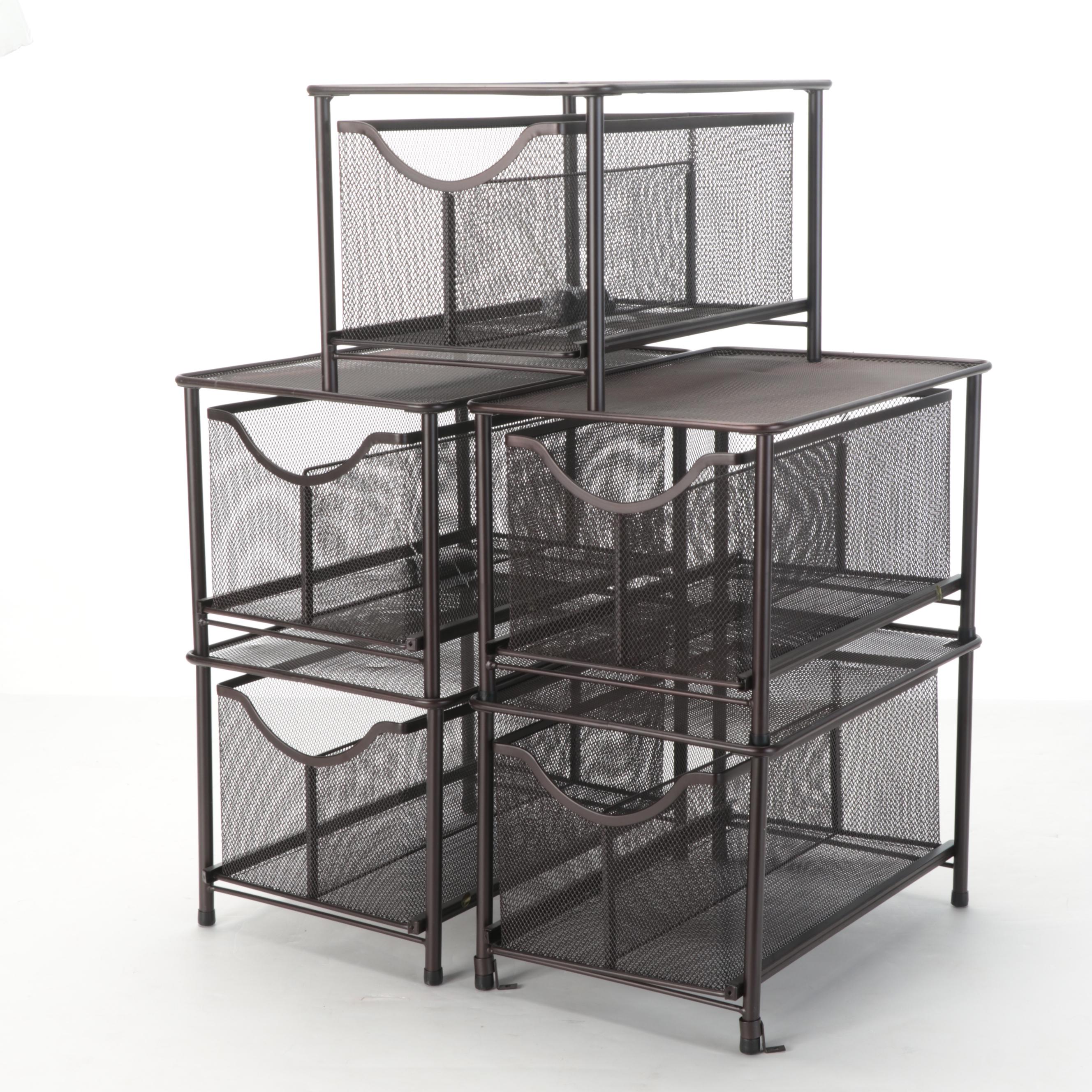 Stacking Wire Storage Drawer Systems EBTH