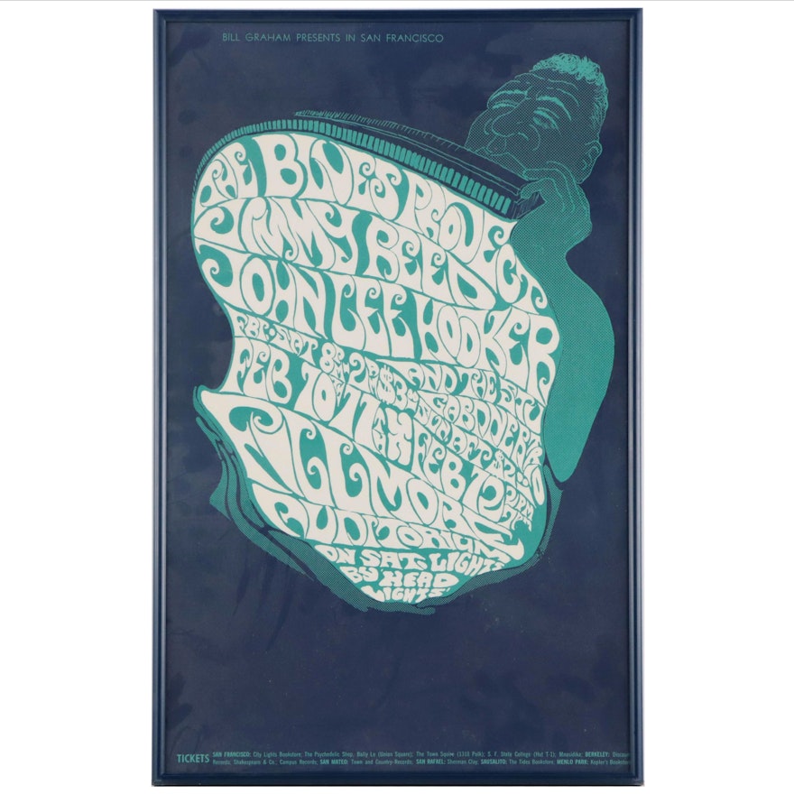 Color Lithograph Concert Poster After John H. Myers