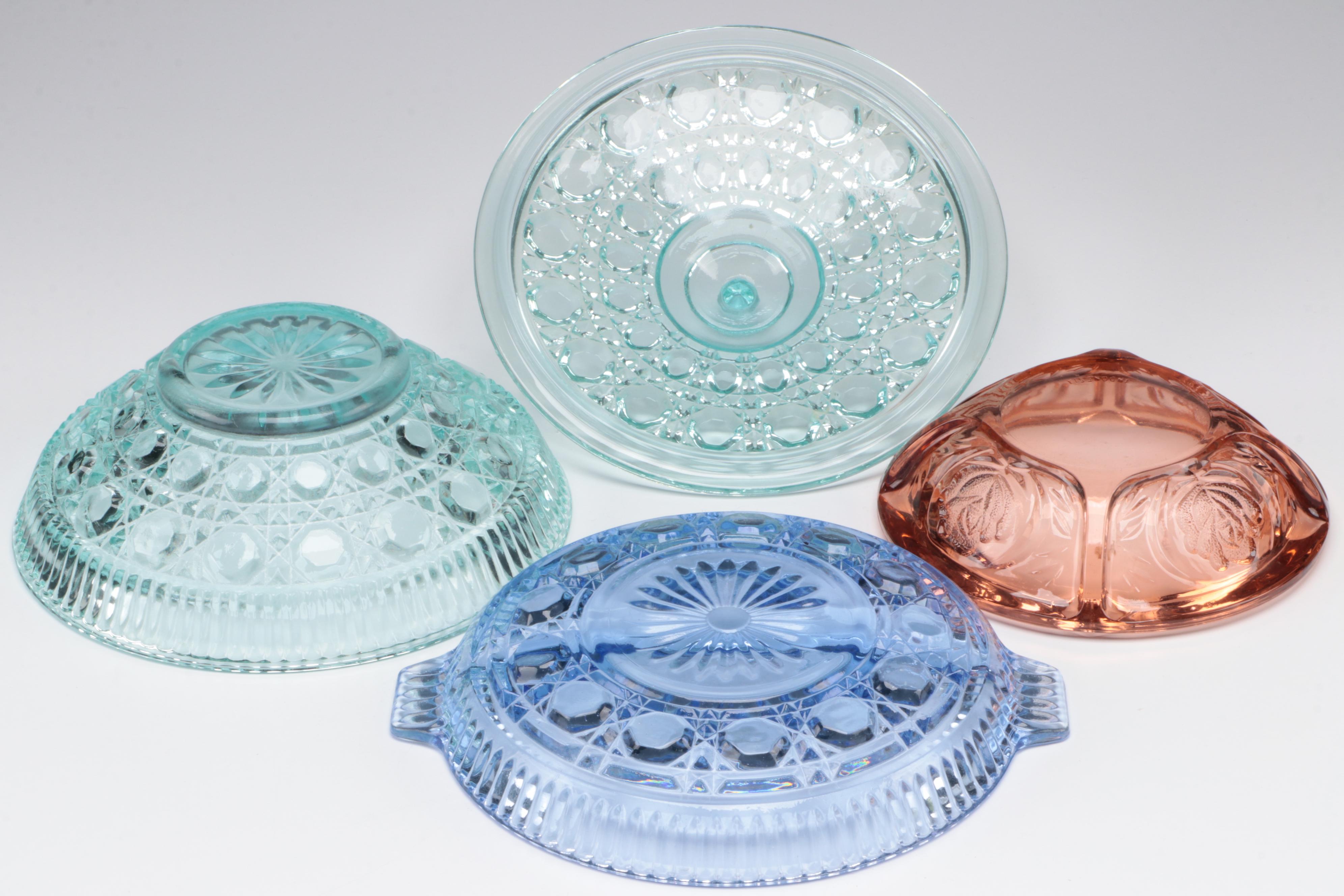 HazelAtlas "Big Top Peanut Butter" Iced Tea Glasses and Other Glass