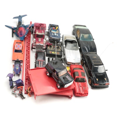 Dukes of Hazzard With Other Diecast and Remote Control Cars, Action Figures