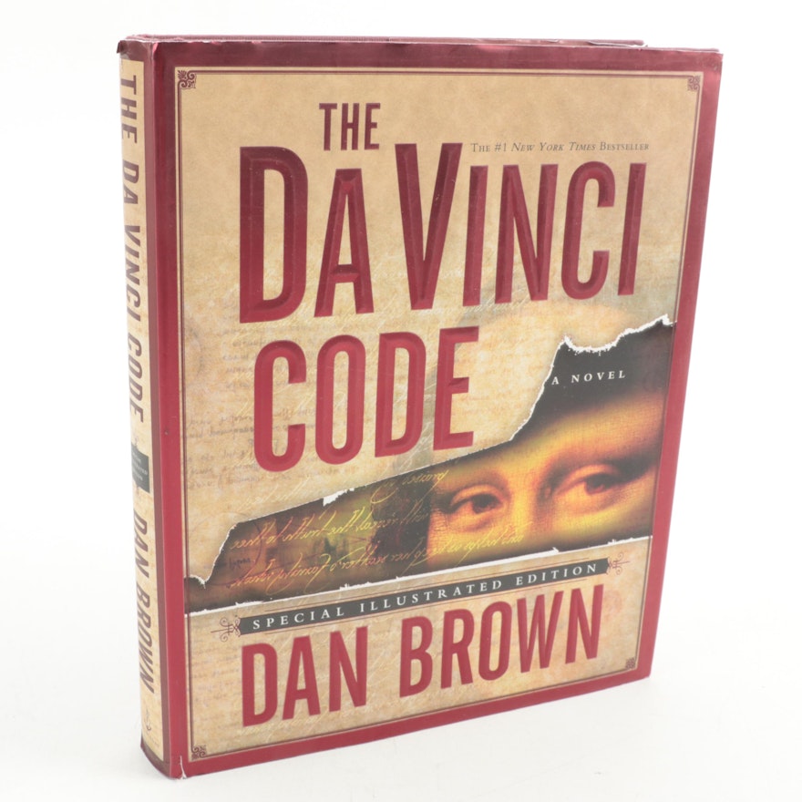 First Illustrated Edition "The Da Vinci Code" by Dan Brown, 2004