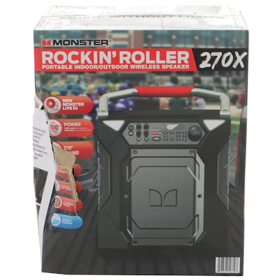 Monster Rockin' Roller Outdoor Wireless Speaker