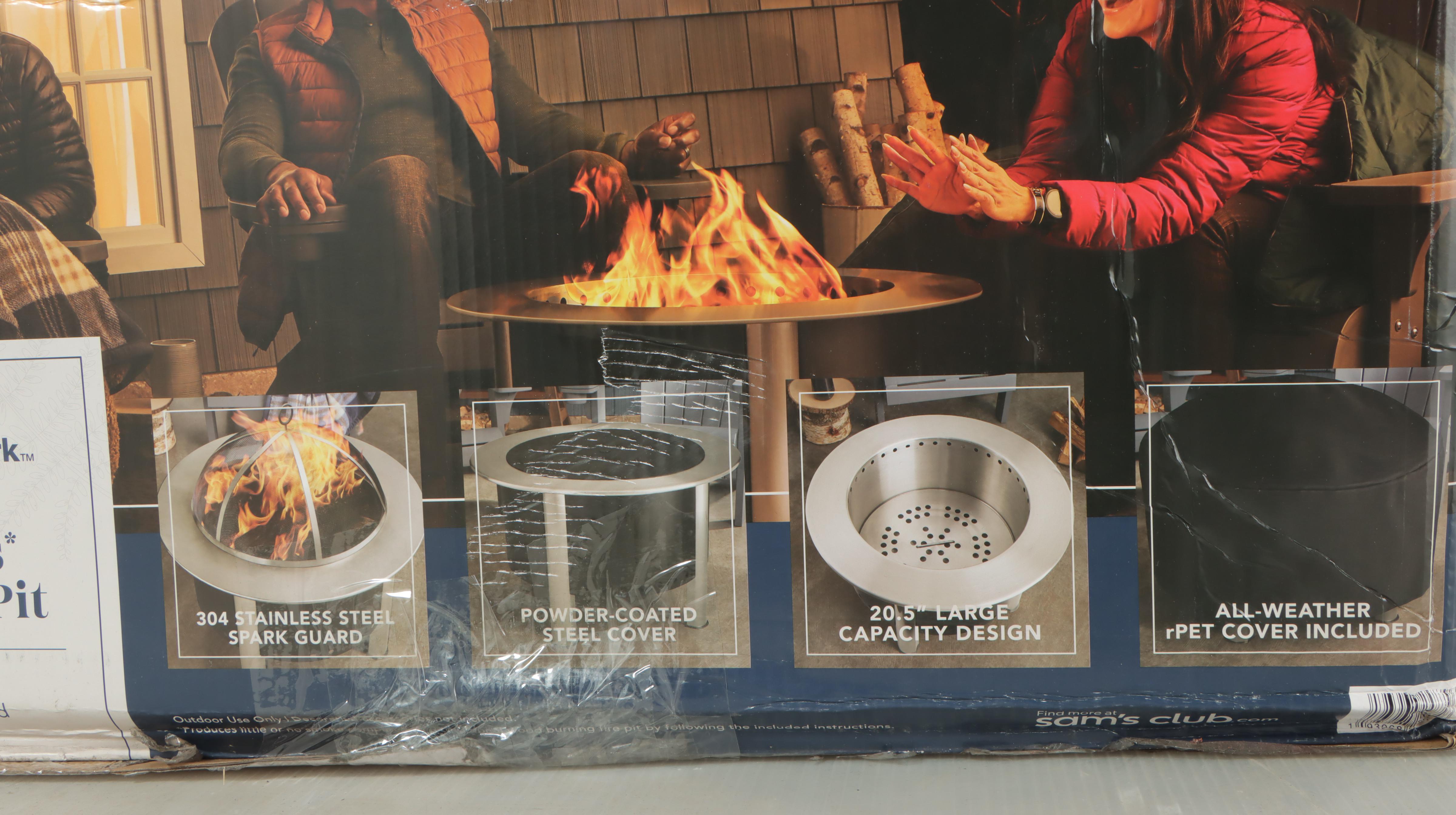 Member's Mark Smokeless Wood Fire Pit EBTH