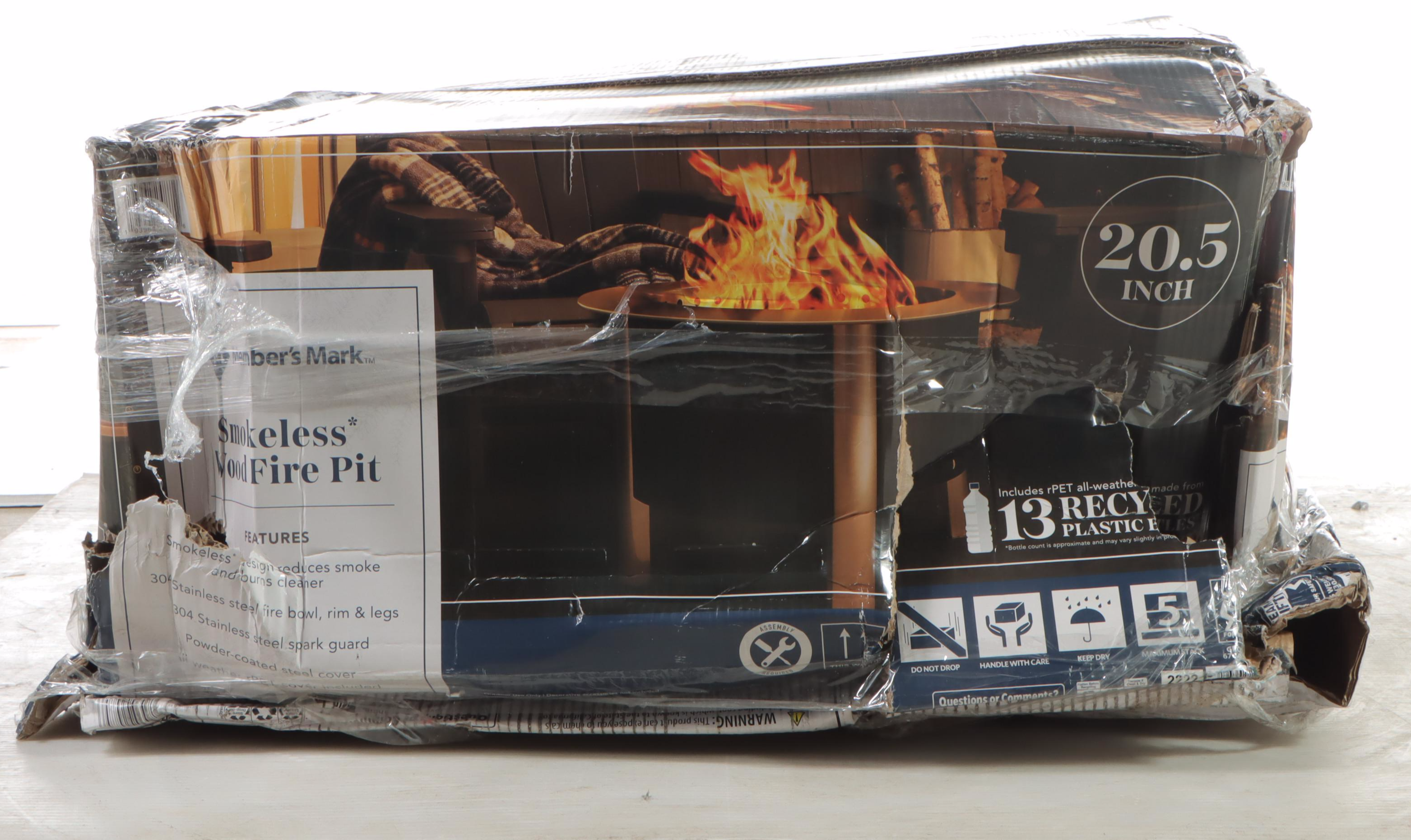 Member's Mark Smokeless Wood Fire Pit EBTH