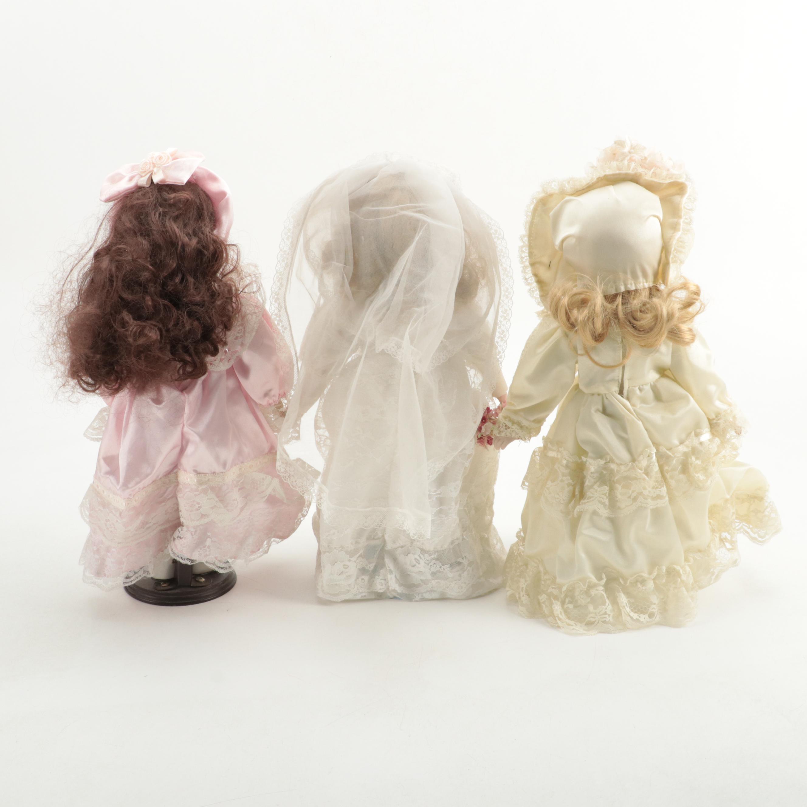 Wimbledon Collection and Other Porcelain Bisque Dolls EBTH