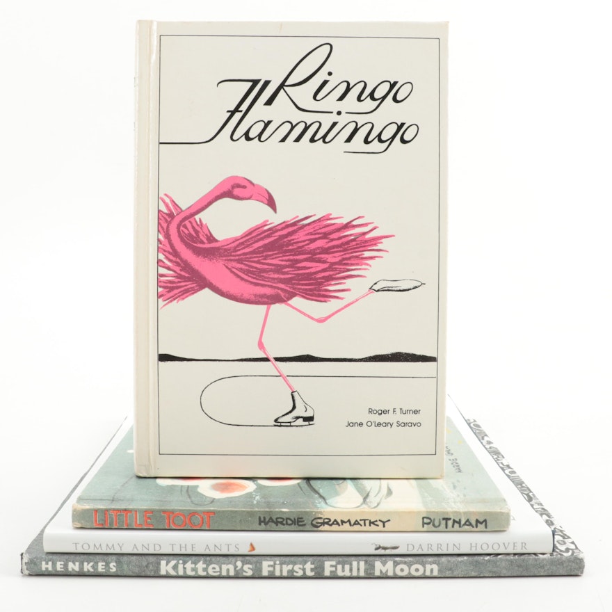Signed "Ringo Flamingo" by Roger F. Turner and More Children's Books