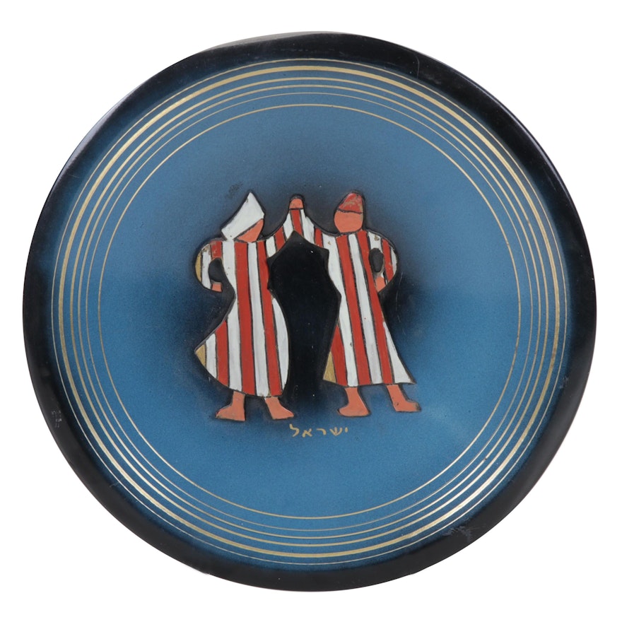 Hand-Painted Decorative Wall Plate