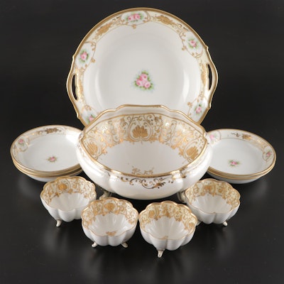Moriumura Brothers Nippon Porcelain Berry Sets, Early 20th Century