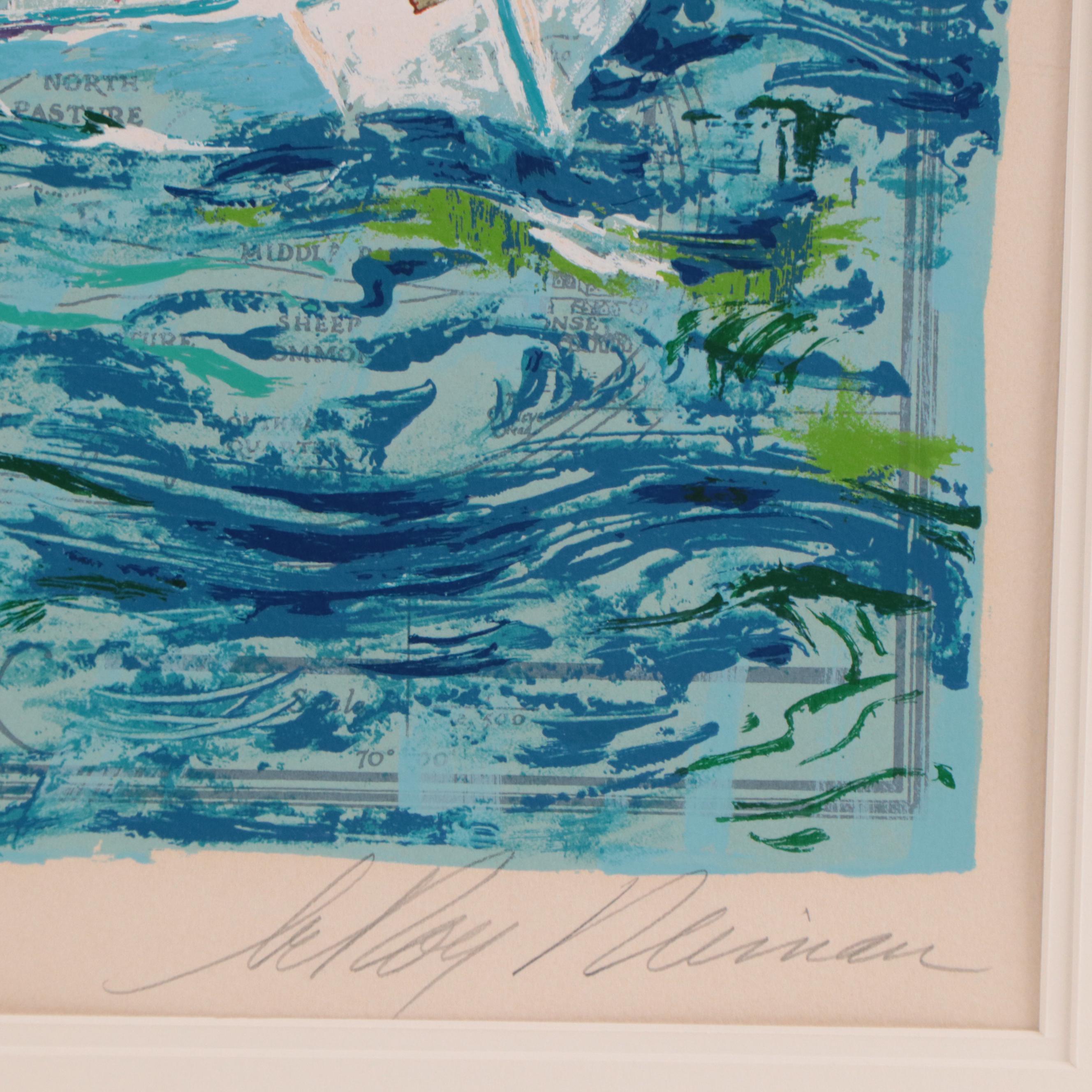 LeRoy Neiman Serigraph "Nantucket Sailing," 1980 | EBTH