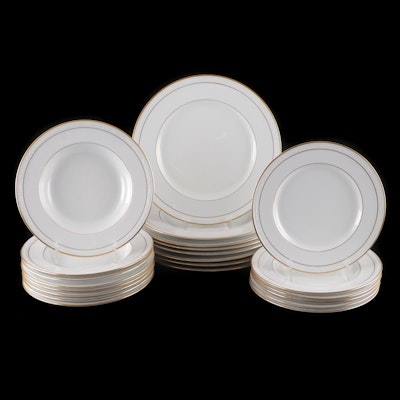 Noritake White Scapes "Lockleigh" Plates