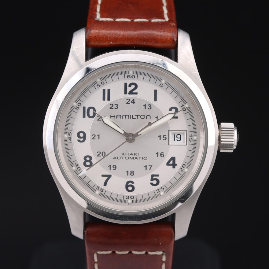 Hamilton Khaki Field Steel Automatic Wristwatch
