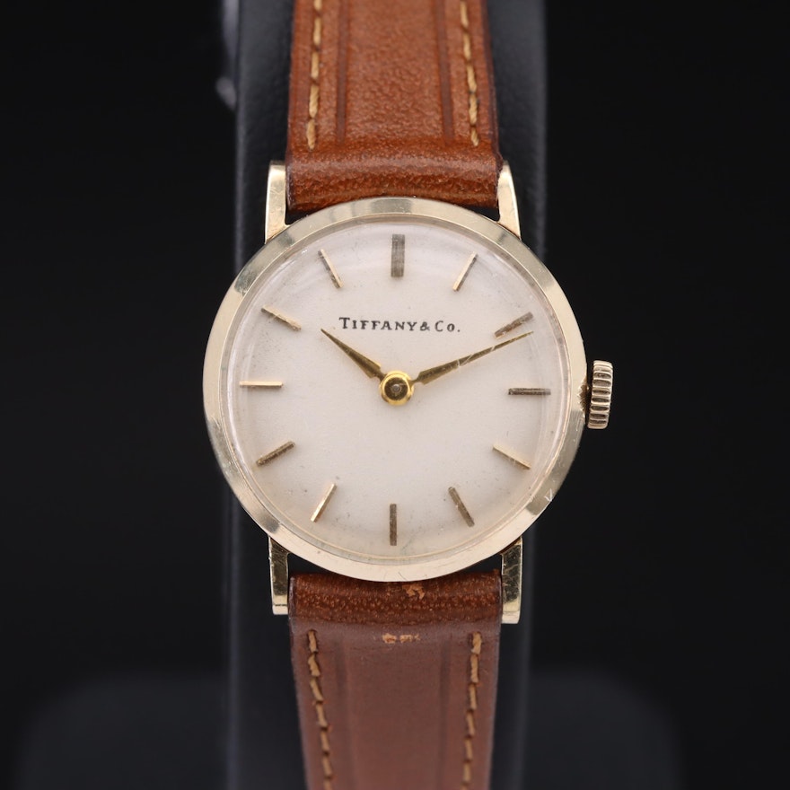 Tiffany & Co. 14K Stem Wind Wristwatch
