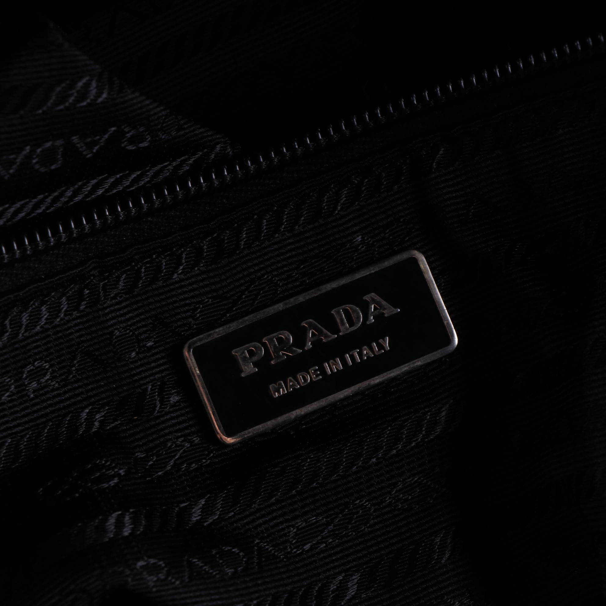 Prada Locking Duffle Bag in Nylon with Saffiano Leather Trim EBTH