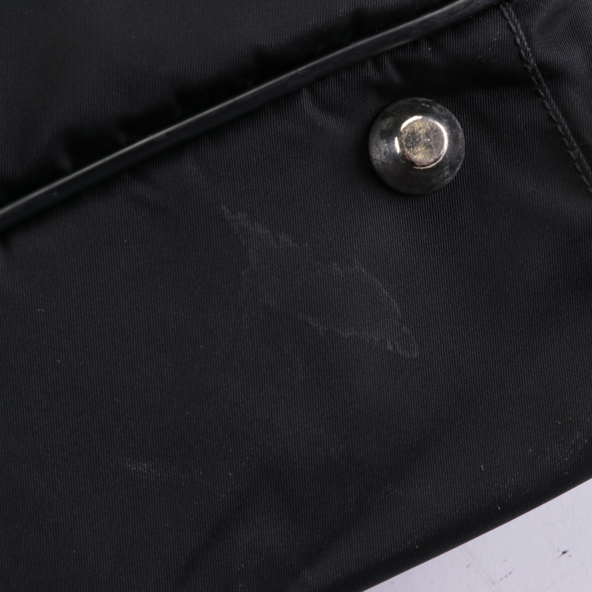 Prada Locking Duffle Bag in Nylon with Saffiano Leather Trim EBTH