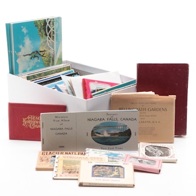 Glacier National Park Miniature Postcards, Pompei Souvenir Photo Book, and More