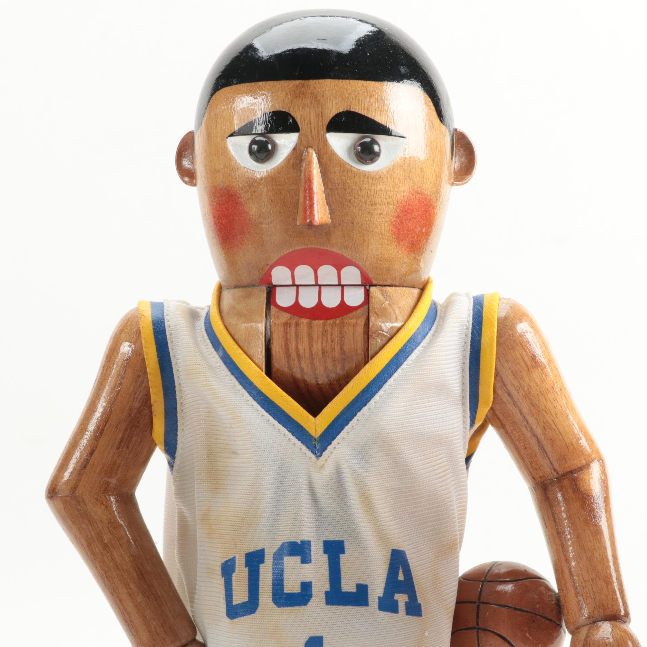 Sterling & Camille UCLA Bruins and Other Wooden Nutcrackers EBTH