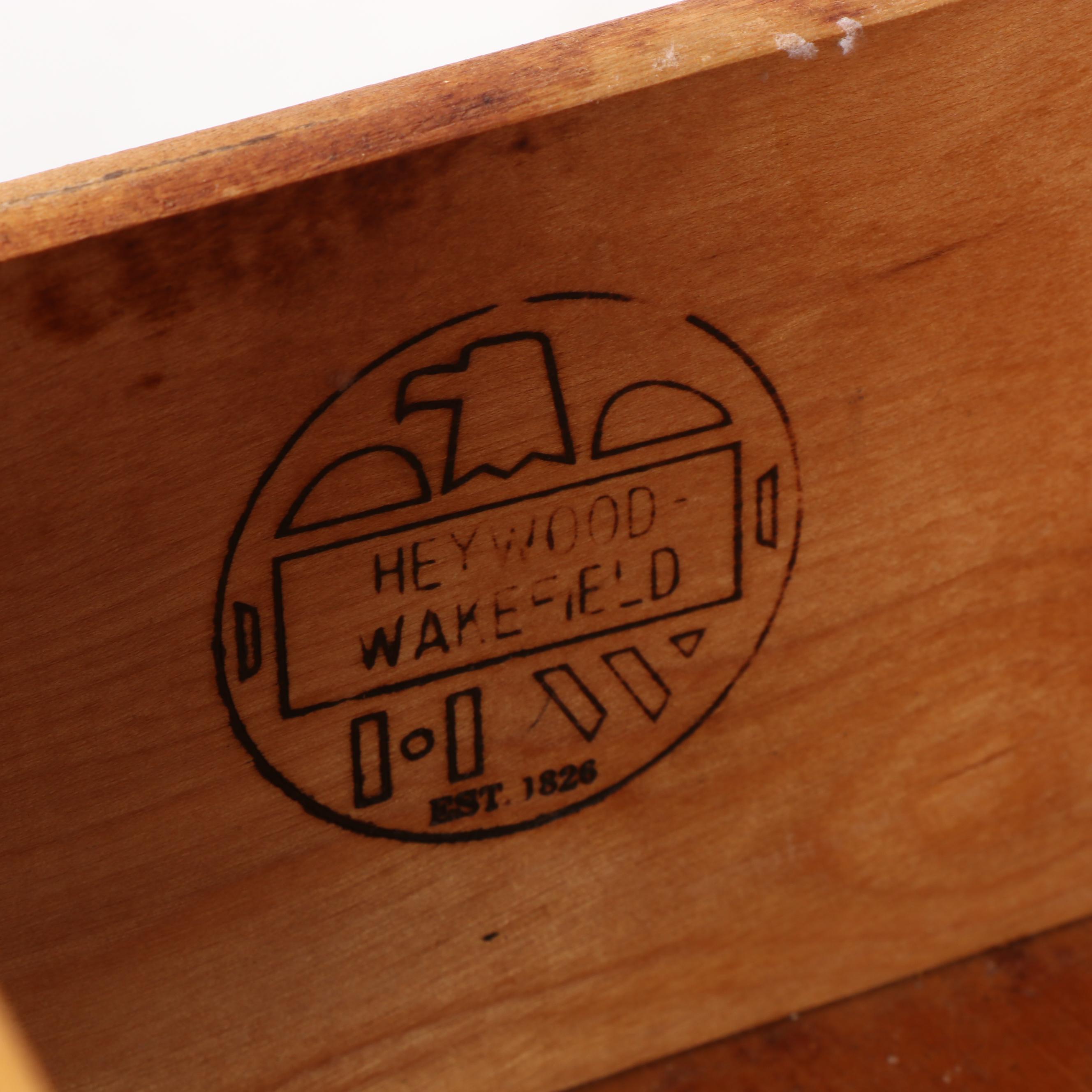 HeywoodWakefield Mid Century Modern EightDrawer Chest in Wheat Finish