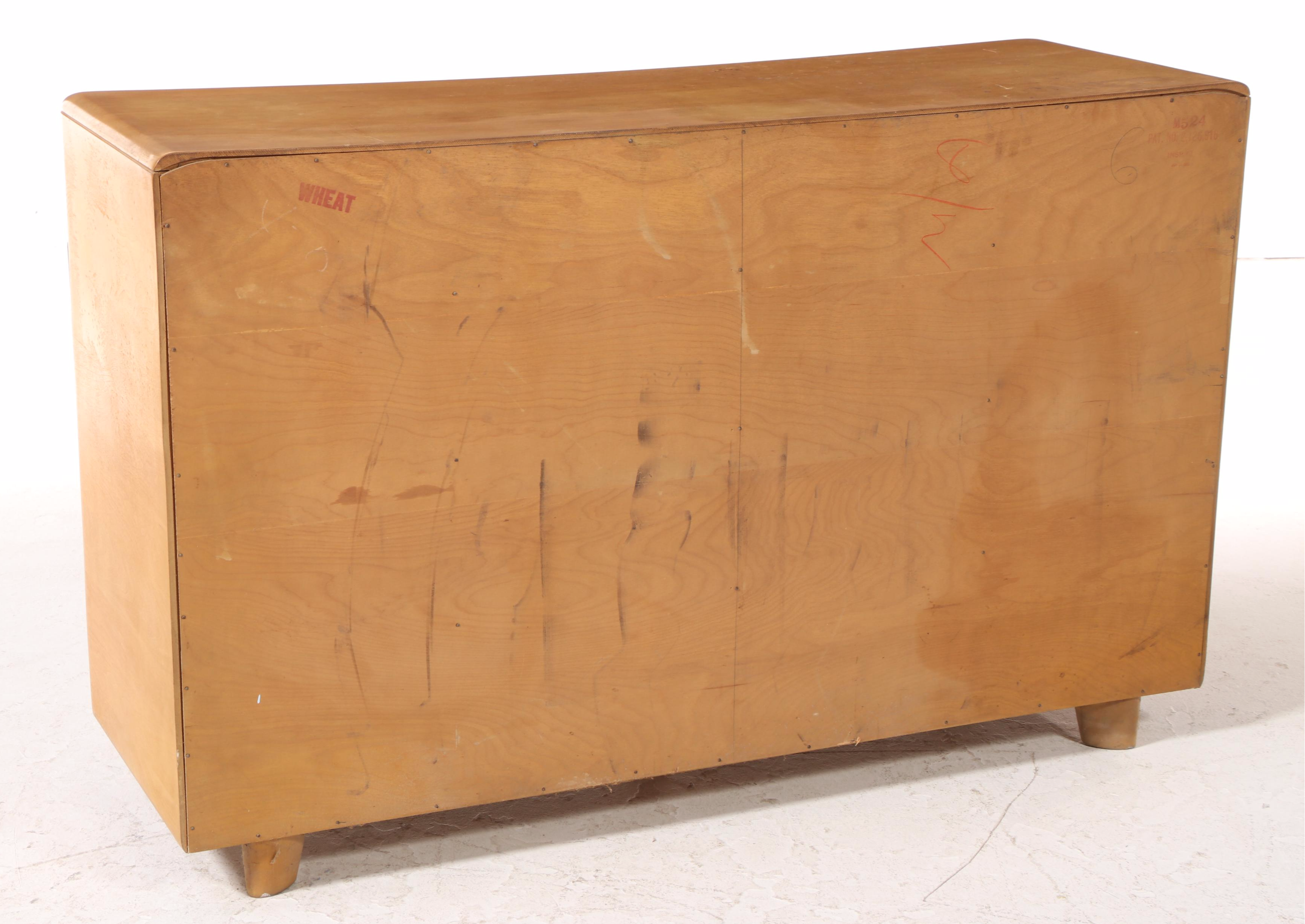 HeywoodWakefield Mid Century Modern EightDrawer Chest in Wheat Finish