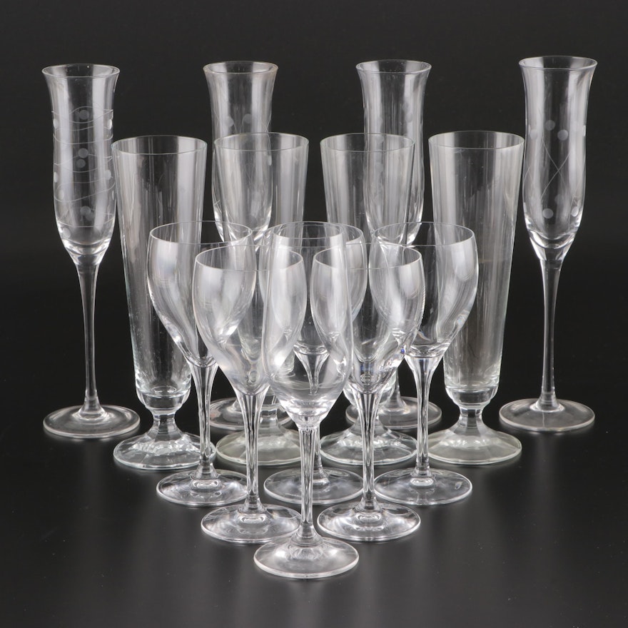 Villeroy & Boch Champagne Flutes with Other Stemware