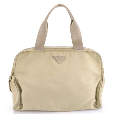 Prada Handbag in Tessuto Nylon and Leather