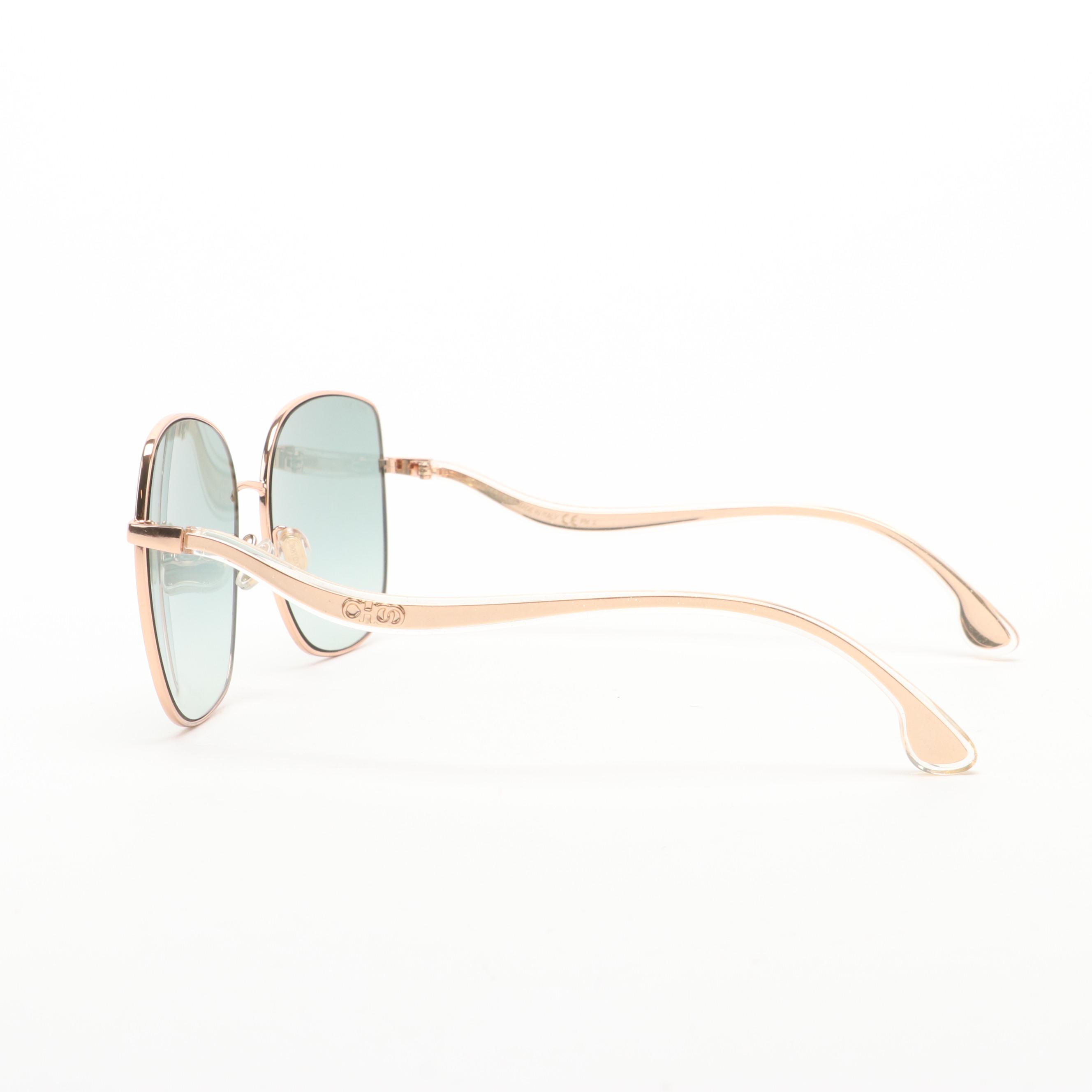 Jimmy Choo MAMIE/S Sunglasses with Case EBTH