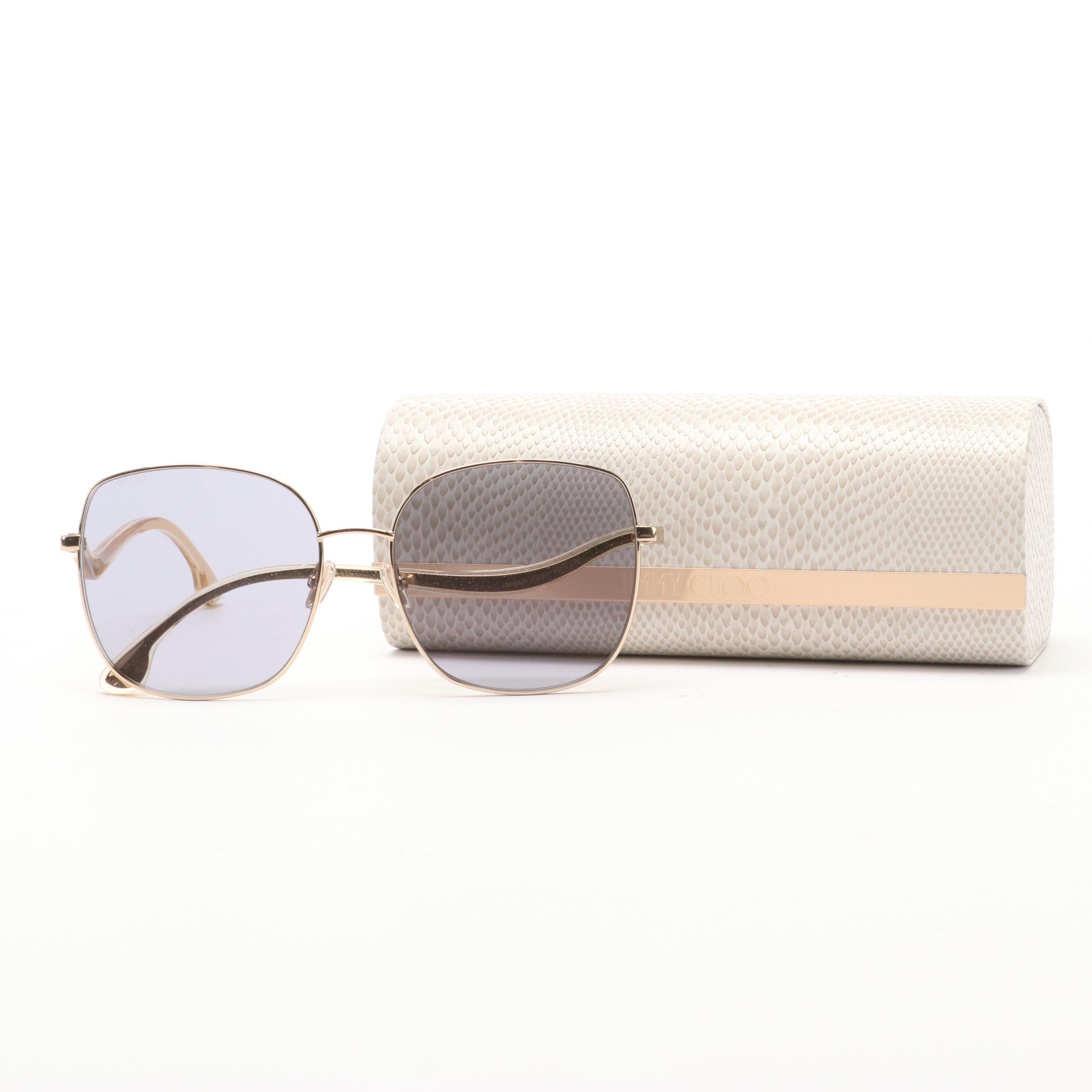 Jimmy Choo MAMIE/S Sunglasses with Case EBTH