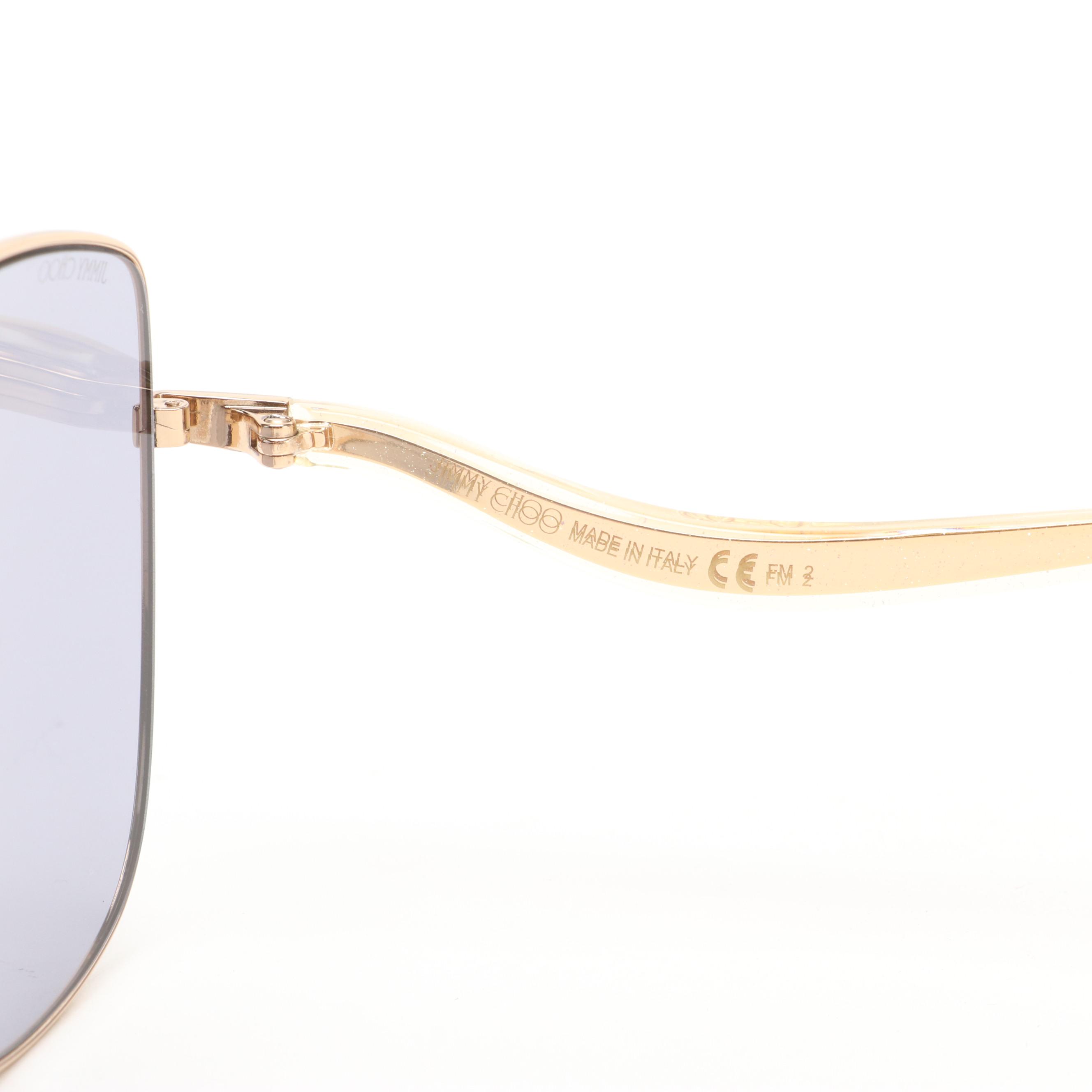 Jimmy Choo MAMIE/S Sunglasses with Case EBTH