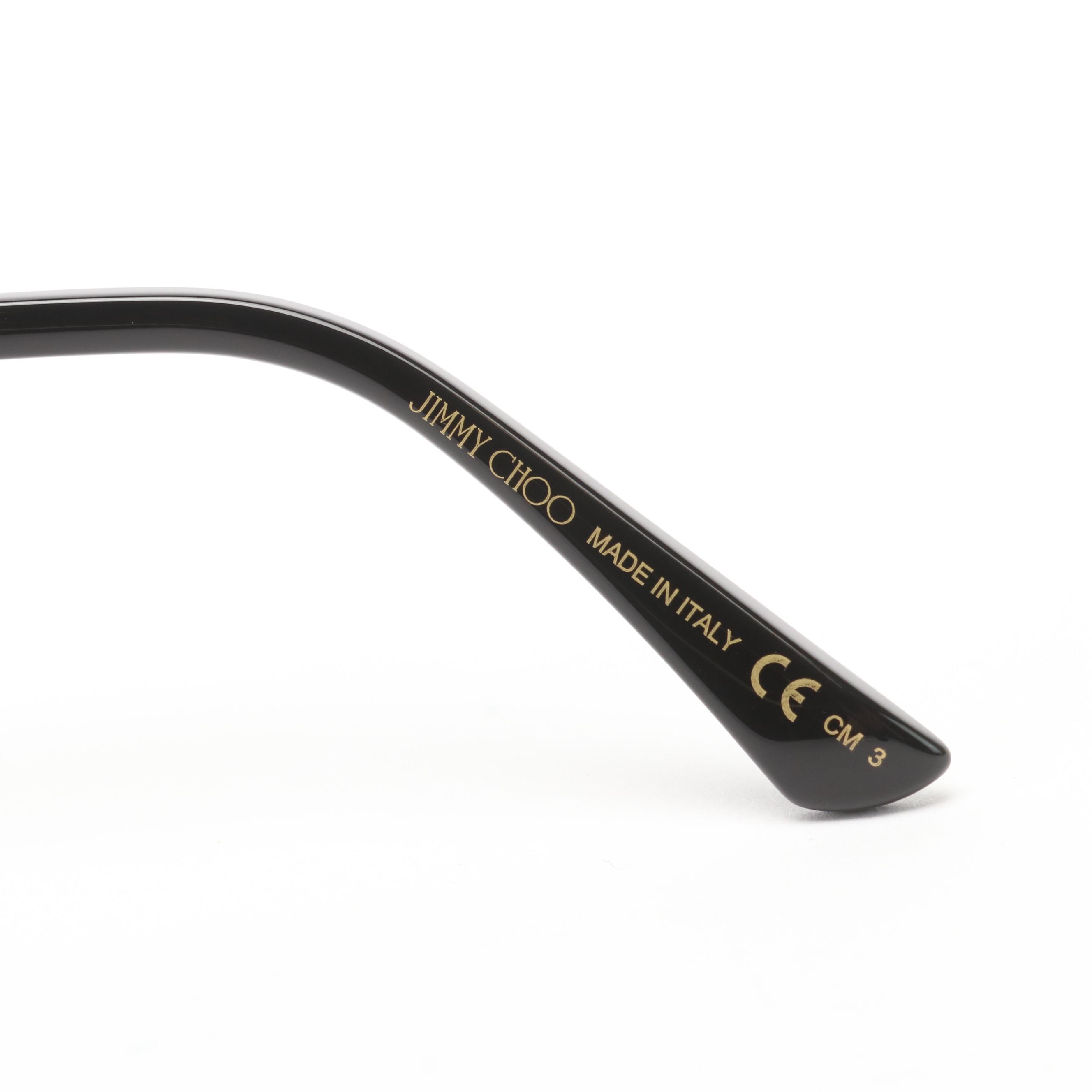 Jimmy Choo Lex/S Aviator Sunglasses with Case EBTH