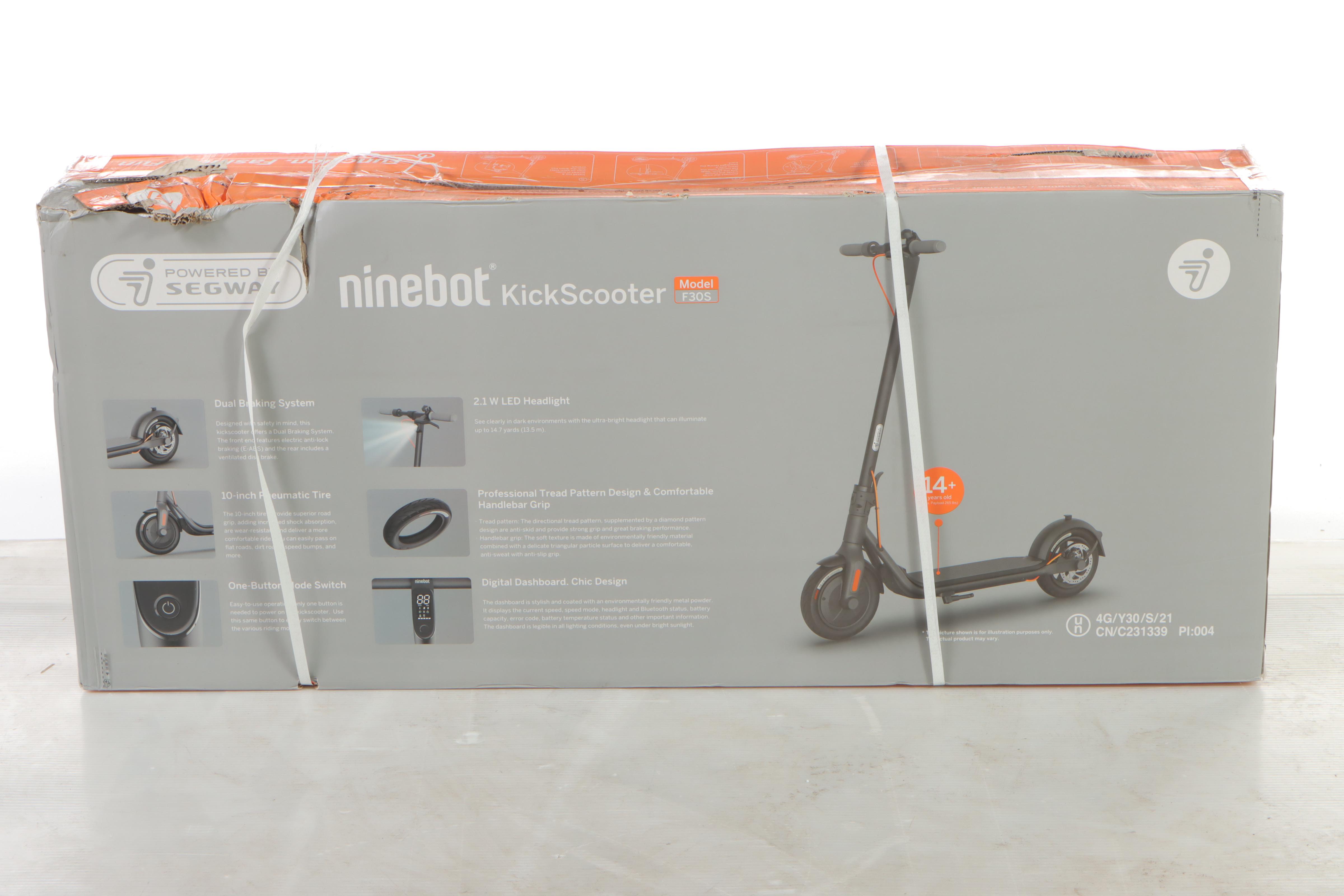 Segway Ninebot KickScooter F30S Electric Scooter EBTH