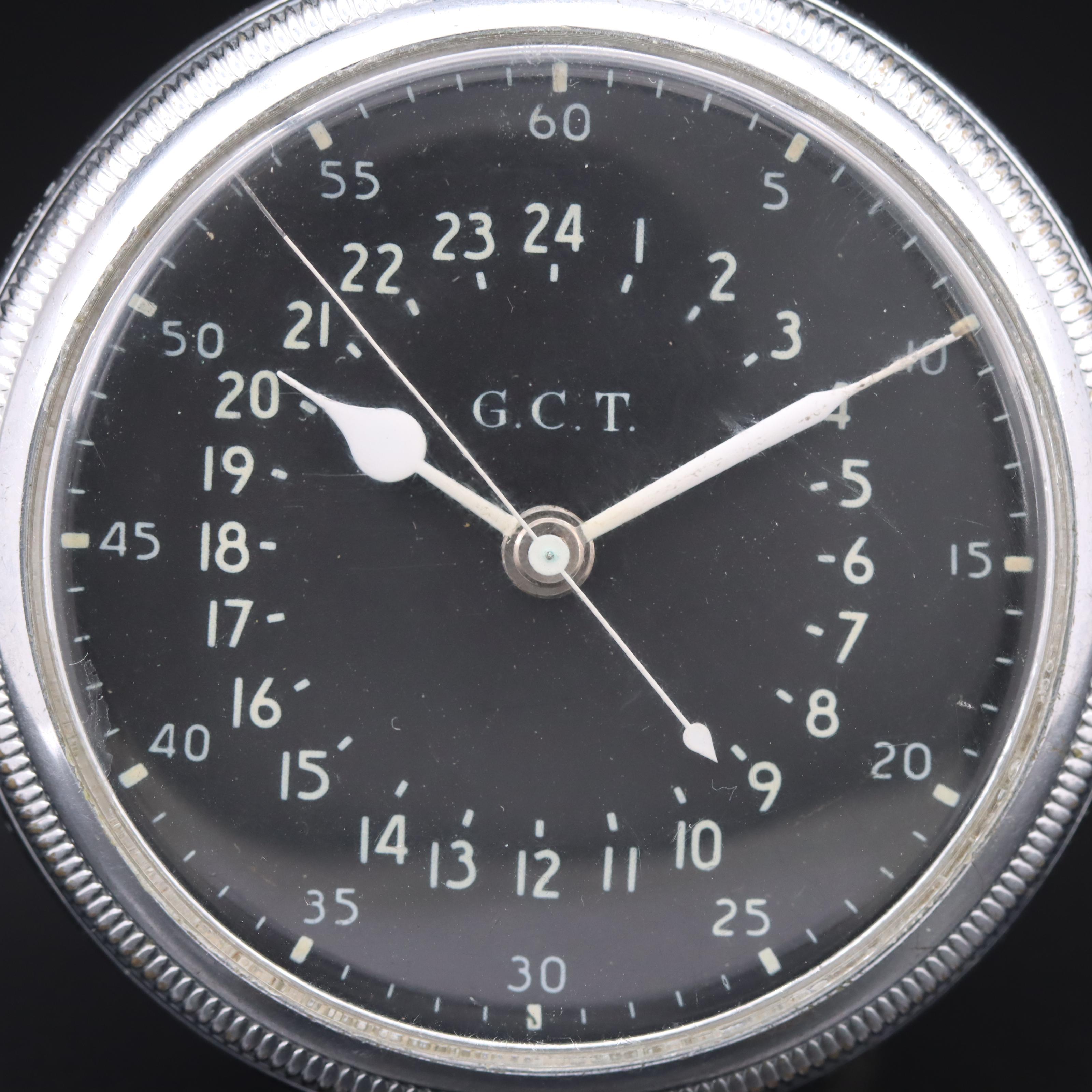 1944 Hamilton G.C.T. Military Issue Pocket Watch EBTH