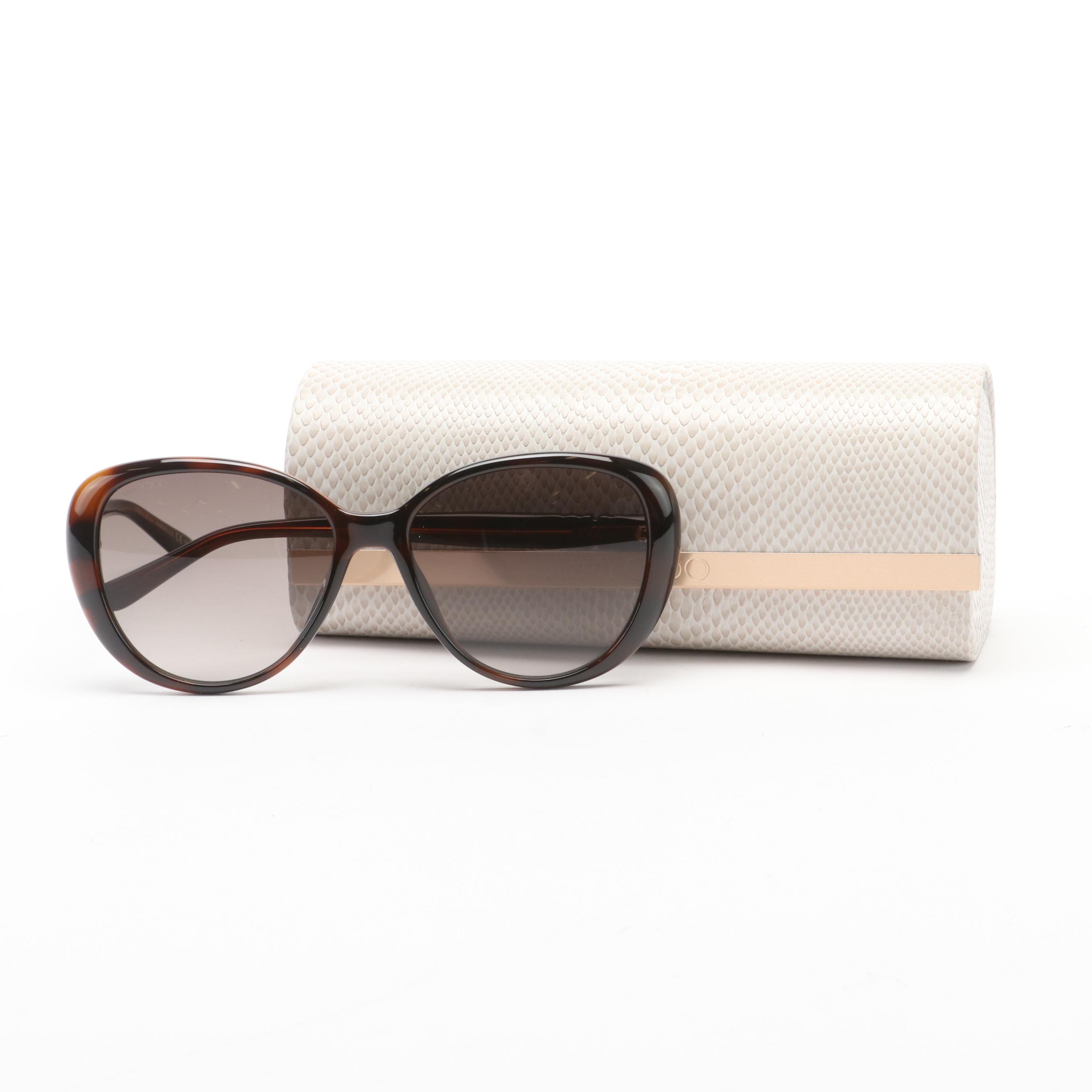 Jimmy Choo Amira/G/S Sunglasses with Case EBTH