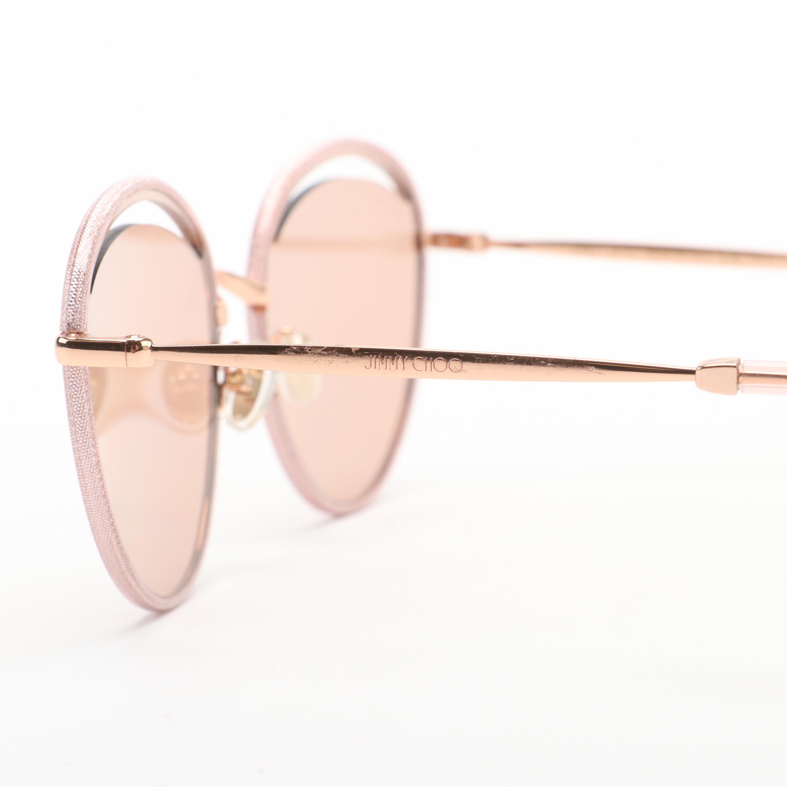 Jimmy Choo Malya/S Sunglasses with Case EBTH