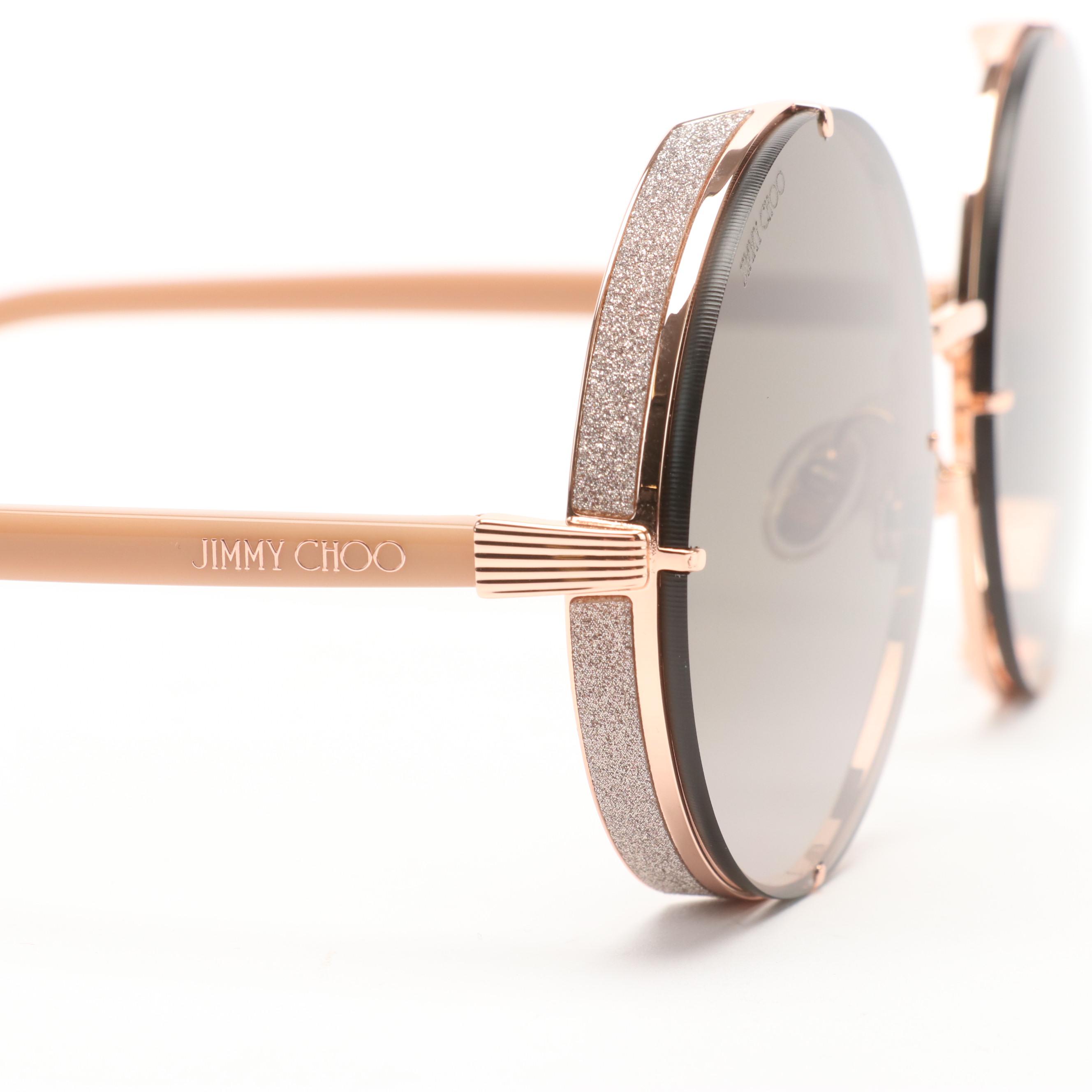 Jimmy Choo Lilo/S Sunglasses with Case EBTH