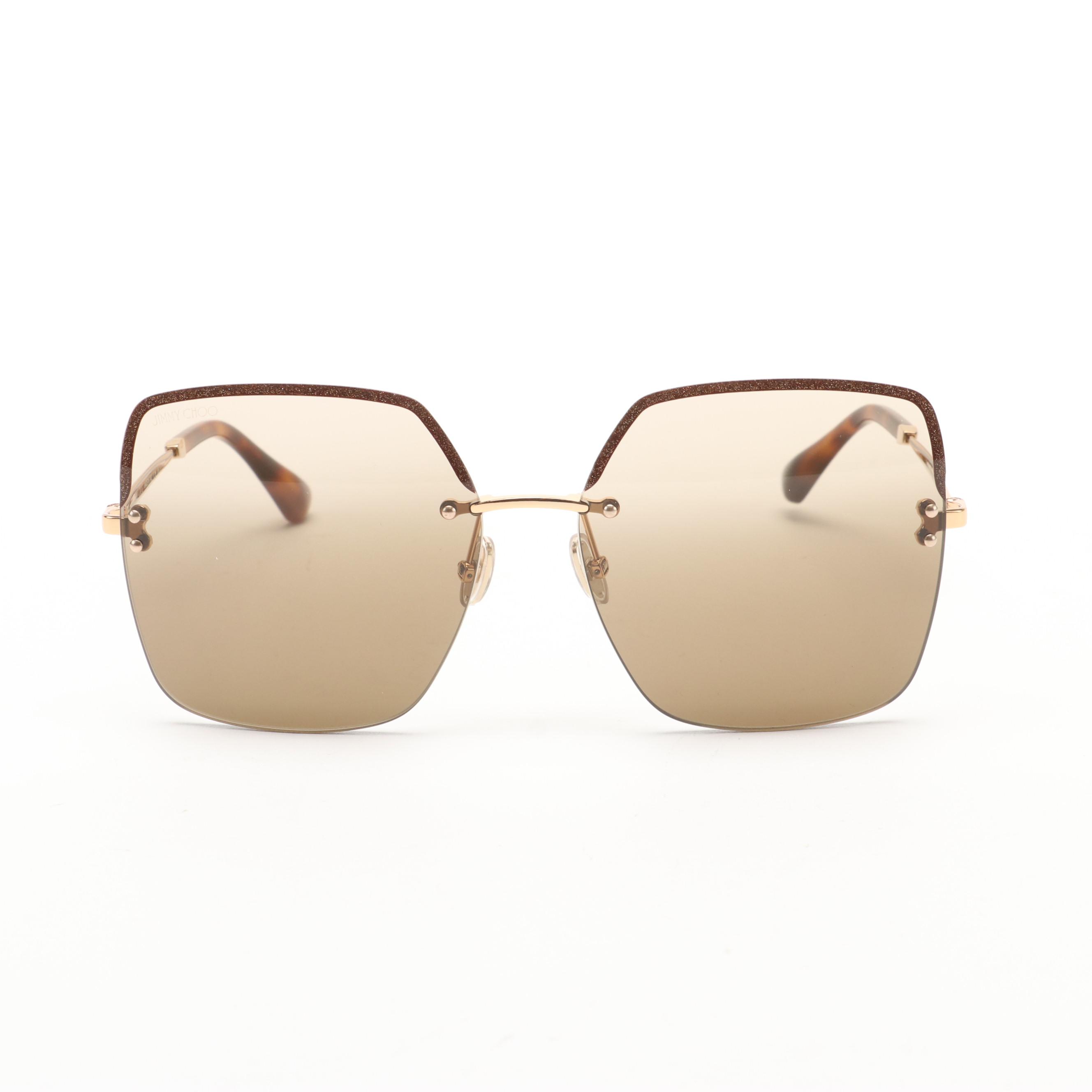 Jimmy Choo Tavi/S Sunglasses with Case EBTH