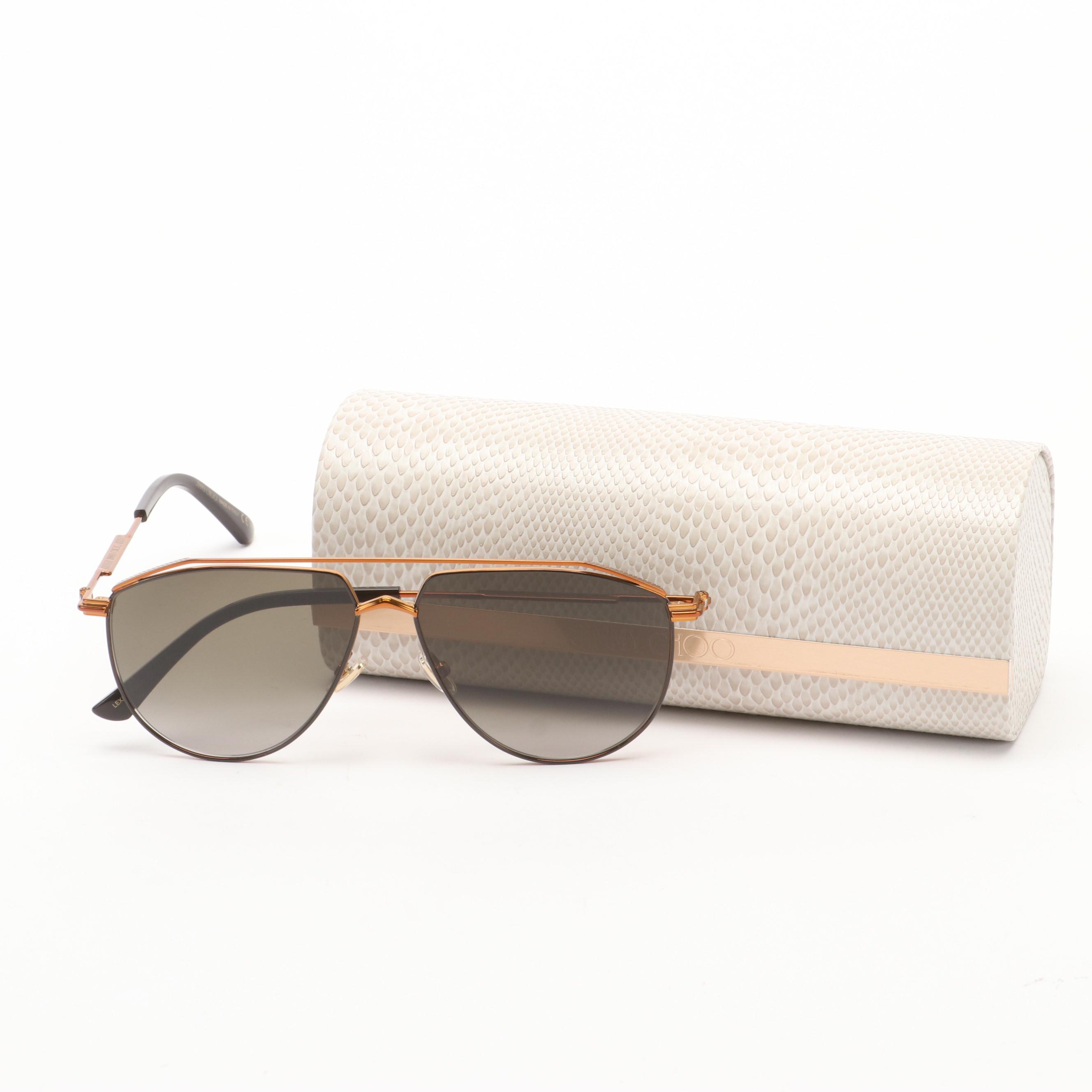 Jimmy Choo Lex/S Sunglasses with Case EBTH